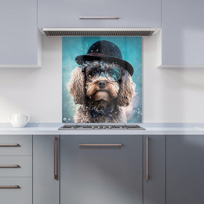 Cockapoo Dog Splashart Kitchen Splashback