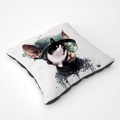 Cornish Rex Cat Splashart Pet Bed