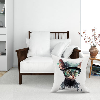 Cornish Rex Cat Splashart Pet Bed