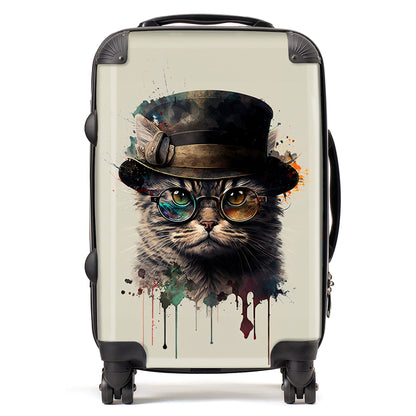 Cat And Hat Splashart Suitcase