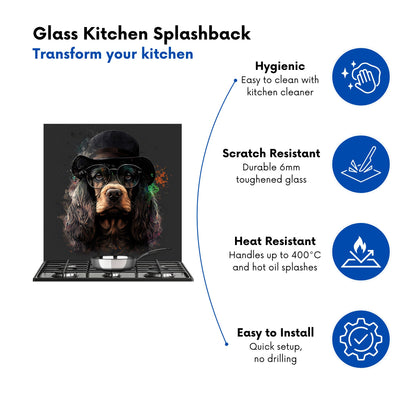 English Cocker Spaniel Kitchen Splashback