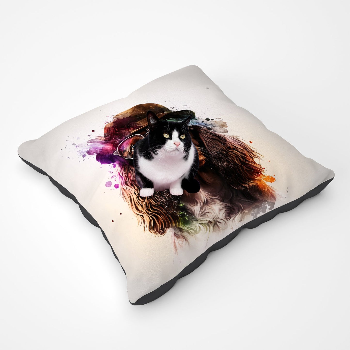 English Cocker Spaniel Splashart Pet Bed