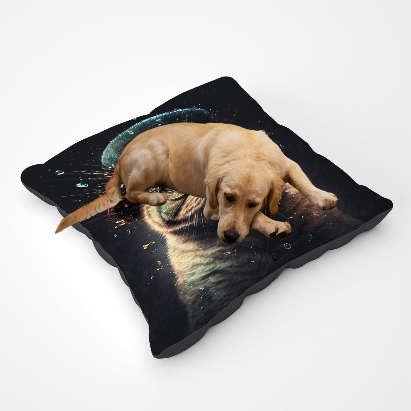 Shorthair Cat Splashart Pet Bed