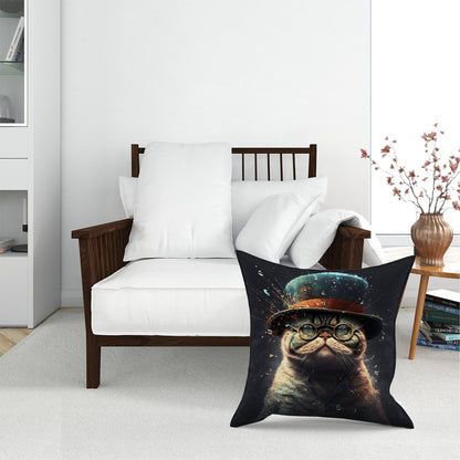 Shorthair Cat Splashart Pet Bed