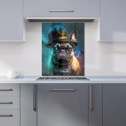 French Bulldog Splashart Kitchen Splashback
