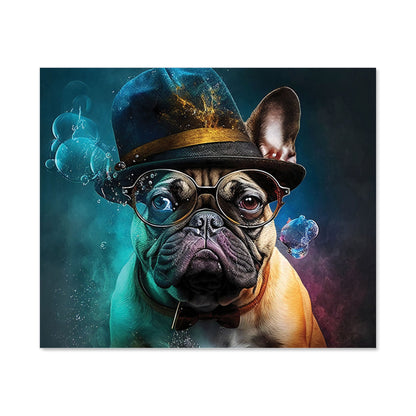 French Bulldog Splashart Kitchen Splashback
