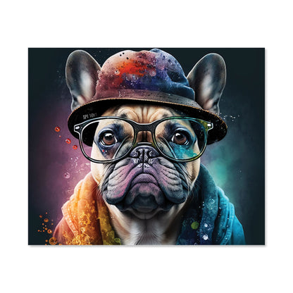 French Bulldog Dog Splashart Kitchen Splashback