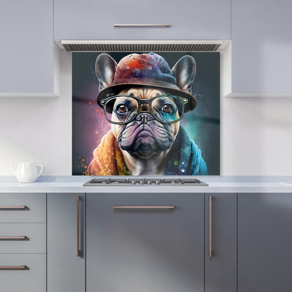 French Bulldog Dog Splashart Kitchen Splashback