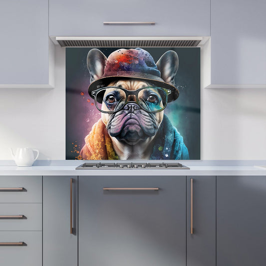 French Bulldog Dog Splashart Kitchen Splashback