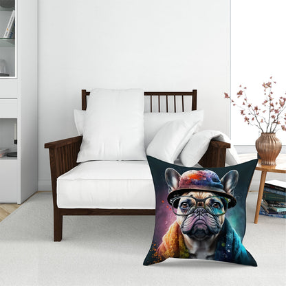 French Bulldog Dog Splashart Pet Bed