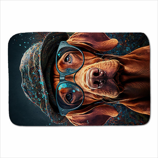 Hungarian Vizsla Dog Sherpa Blanket