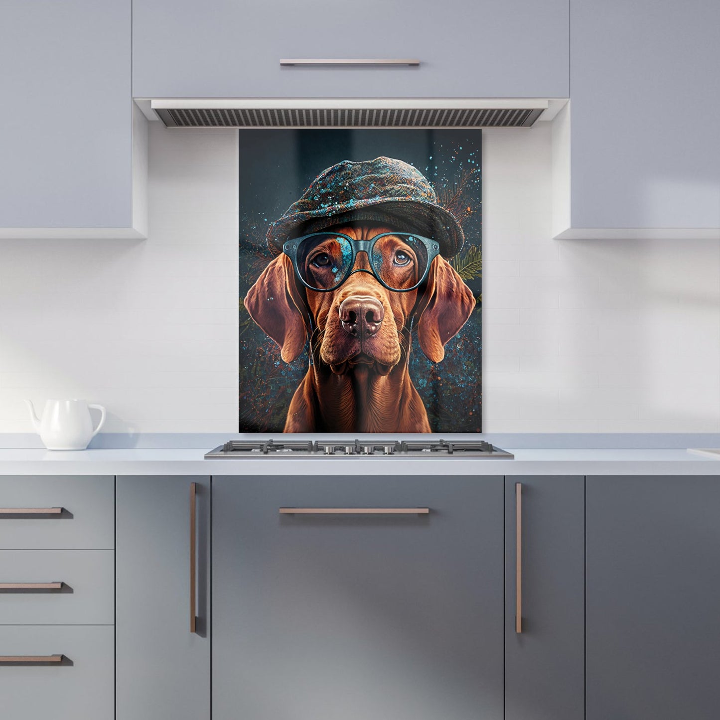 Hungarian Vizsla Dog Kitchen Splashback