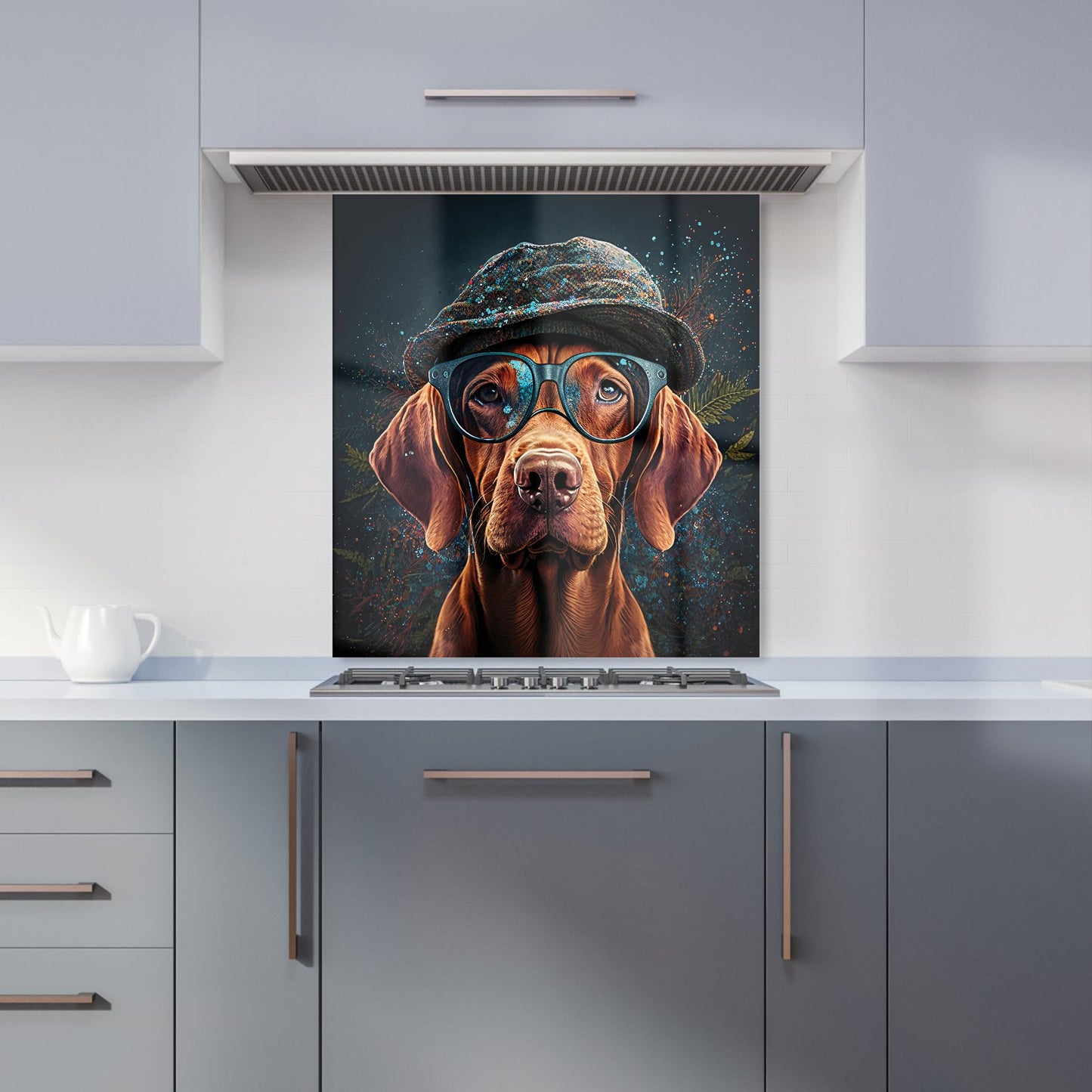 Hungarian Vizsla Dog Kitchen Splashback