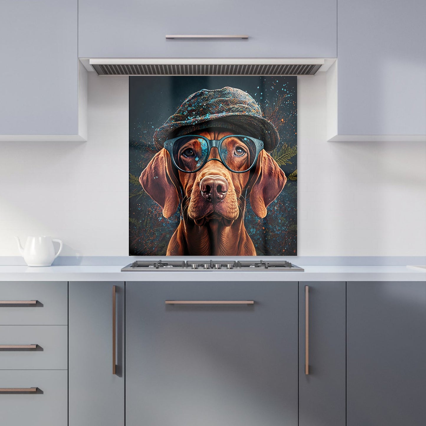 Hungarian Vizsla Dog Kitchen Splashback