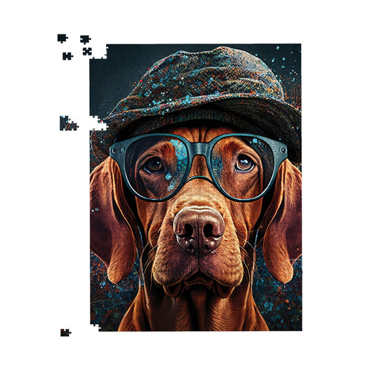 Hungarian Vizsla Dog Jigsaw Puzzle