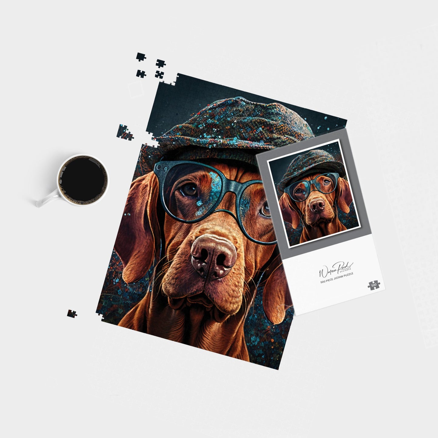 Hungarian Vizsla Dog Jigsaw Puzzle
