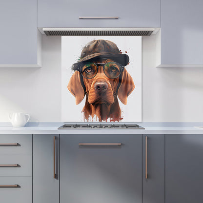 Hungarian Vizsla Dog Splashart Kitchen Splashback