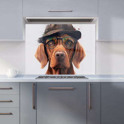Hungarian Vizsla Dog Splashart Kitchen Splashback