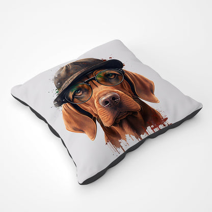 Hungarian Vizsla Dog Splashart Pet Bed