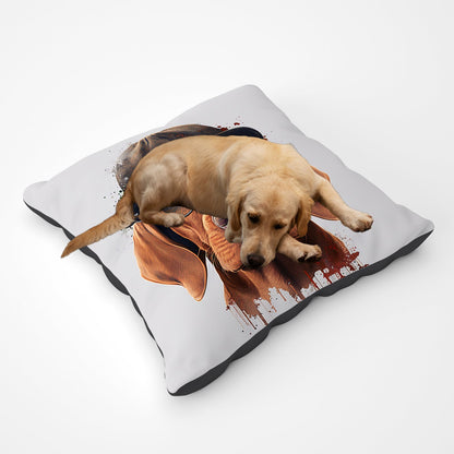 Hungarian Vizsla Dog Splashart Pet Bed