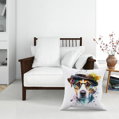 Jack Russell Dog Splashart Pet Bed