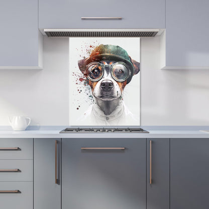 Jack Russell Terrier Dog Splashart Kitchen Splashback
