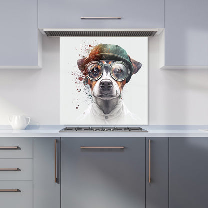 Jack Russell Terrier Dog Splashart Kitchen Splashback