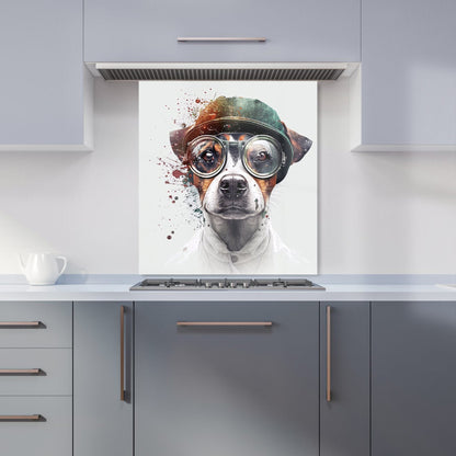 Jack Russell Terrier Dog Splashart Kitchen Splashback