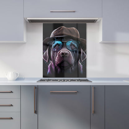 Labrador Retriever Dog Splashart Kitchen Splashback
