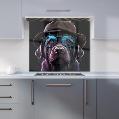 Labrador Retriever Dog Splashart Kitchen Splashback
