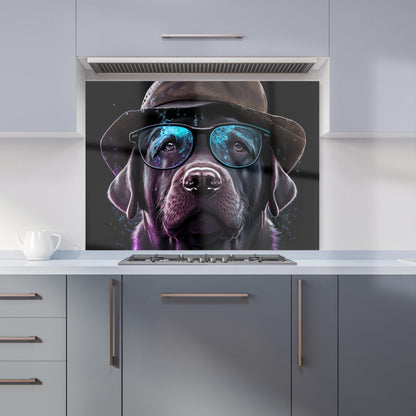 Labrador Retriever Dog Splashart Kitchen Splashback