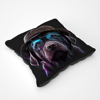 Labrador Retriever Dog Splashart Pet Bed