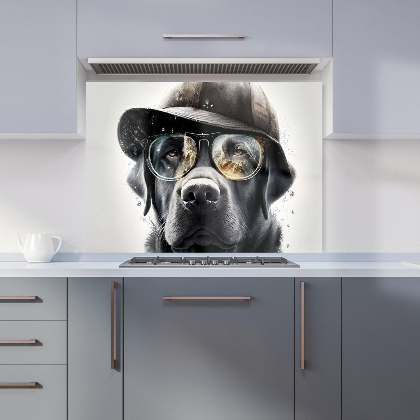 Labrador Retriever Dog Kitchen Splashback