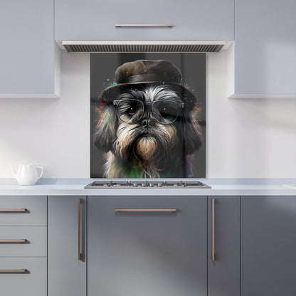 Lhasa Apso Dog Splashart Kitchen Splashback