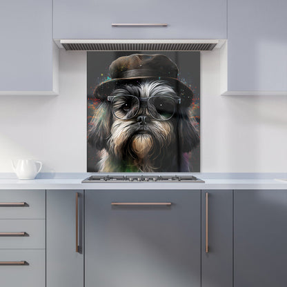 Lhasa Apso Dog Splashart Kitchen Splashback