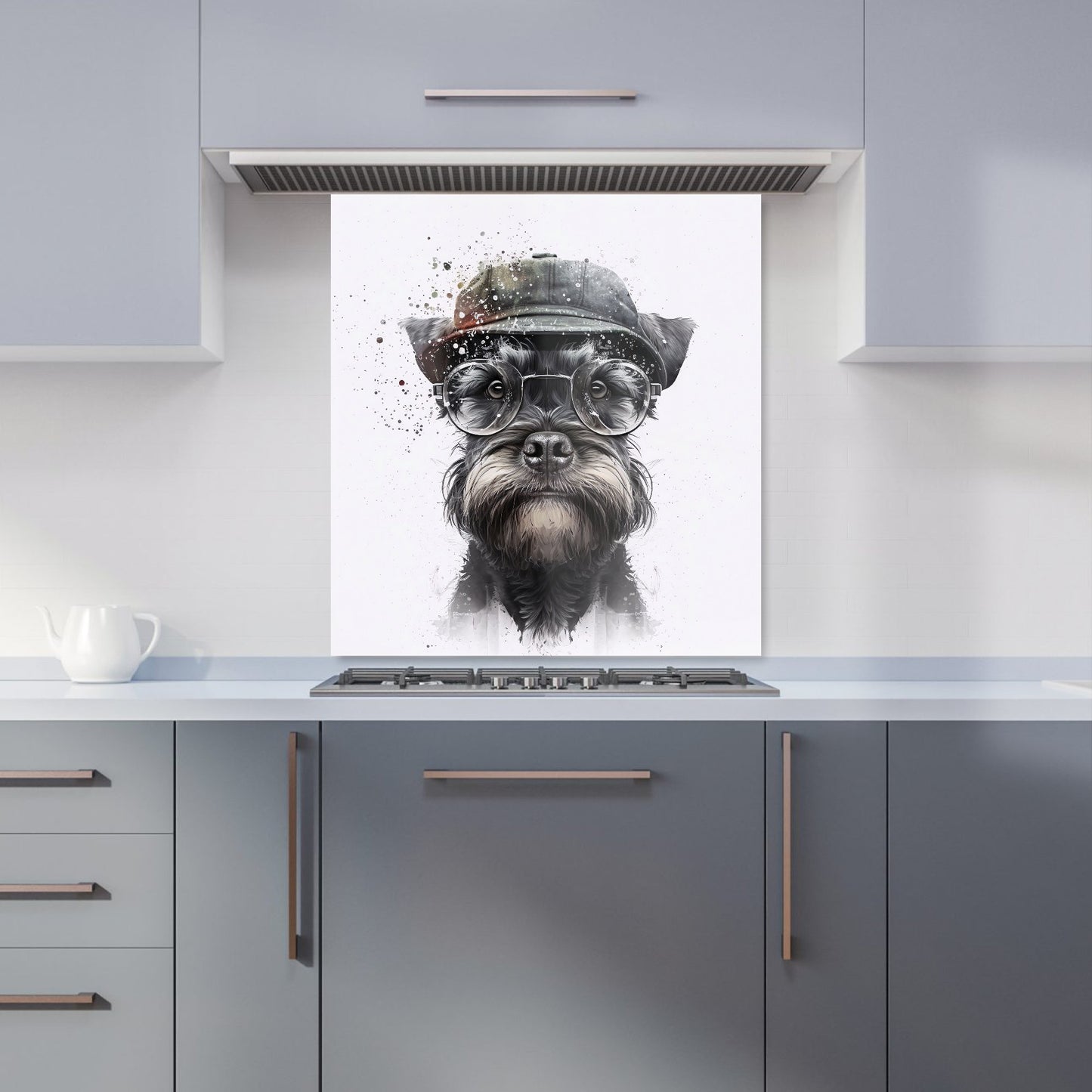 Miniature Schnauzer Dog Kitchen Splashback