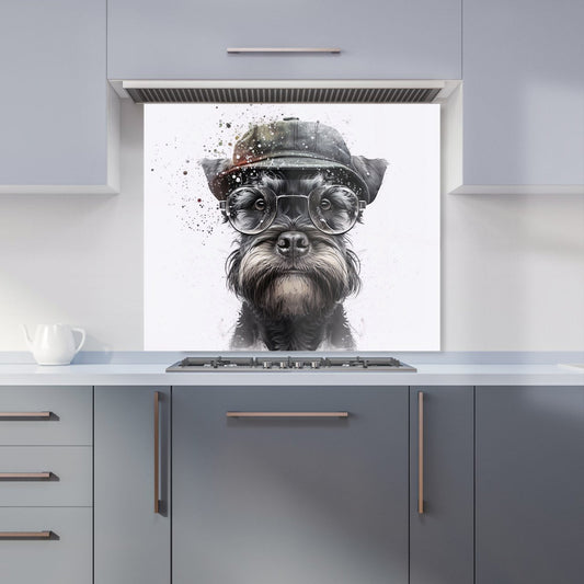 Miniature Schnauzer Dog Kitchen Splashback