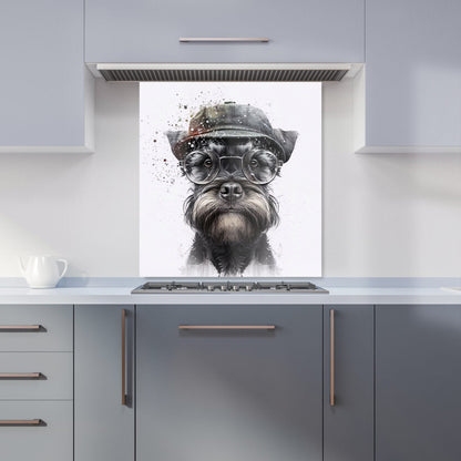 Miniature Schnauzer Dog Kitchen Splashback