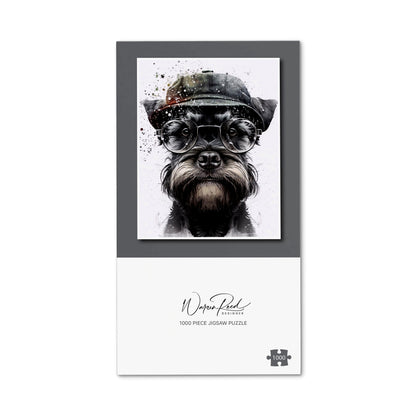 Miniature Schnauzer Dog Jigsaw Puzzle
