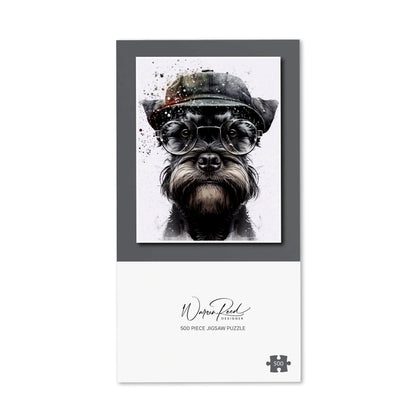 Miniature Schnauzer Dog Jigsaw Puzzle
