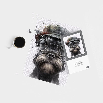 Miniature Schnauzer Dog Jigsaw Puzzle