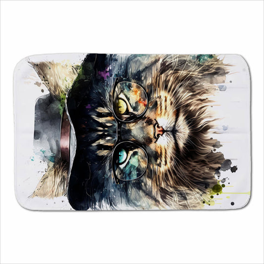 Norwegian Forest Cat Splashart Sherpa Blanket