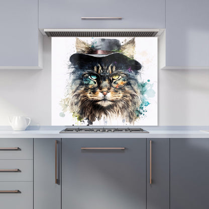 Norwegian Forest Cat Splashart Kitchen Splashback