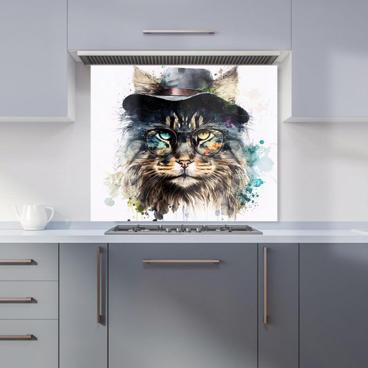 Norwegian Forest Cat Splashart Kitchen Splashback