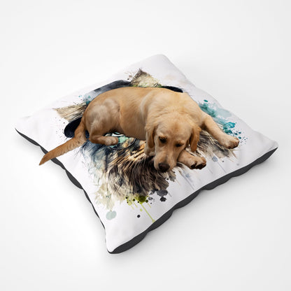 Norwegian Forest Cat Splashart Pet Bed