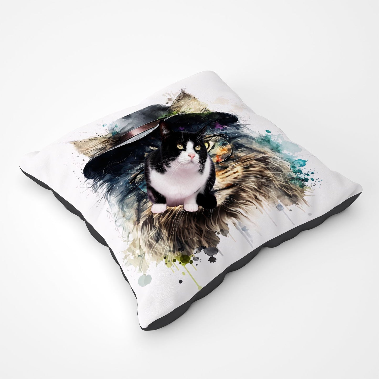 Norwegian Forest Cat Splashart Pet Bed