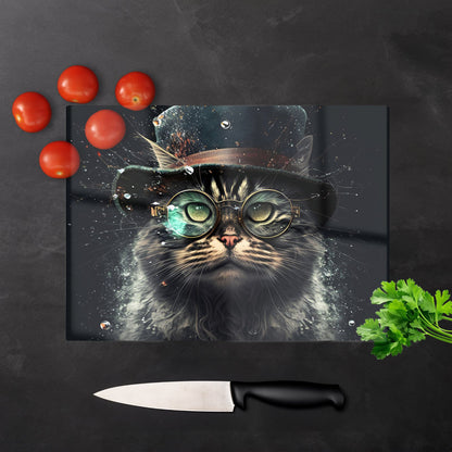 Norwegian Forest Cat Chopping Board
