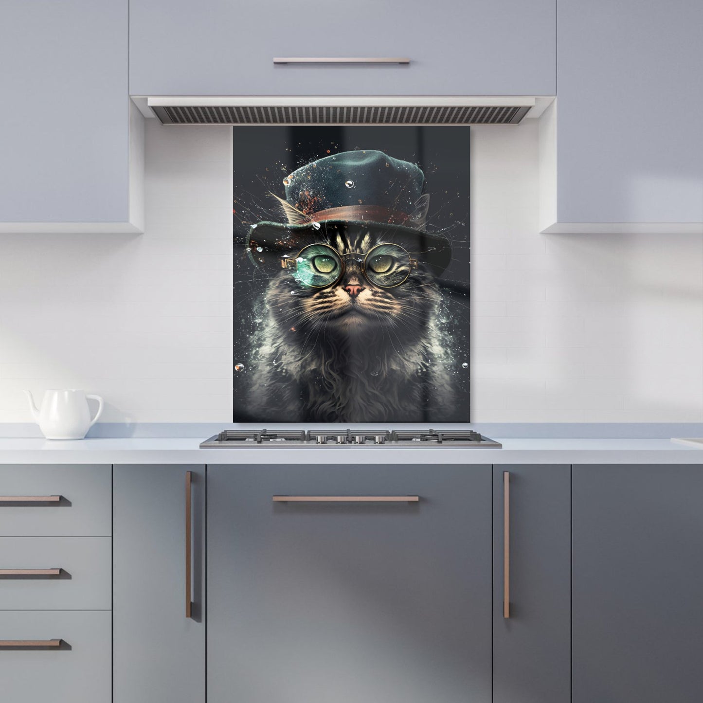 Norwegian Forest Cat Kitchen Splashback