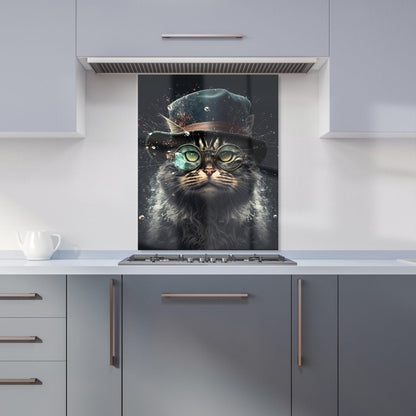 Norwegian Forest Cat Kitchen Splashback