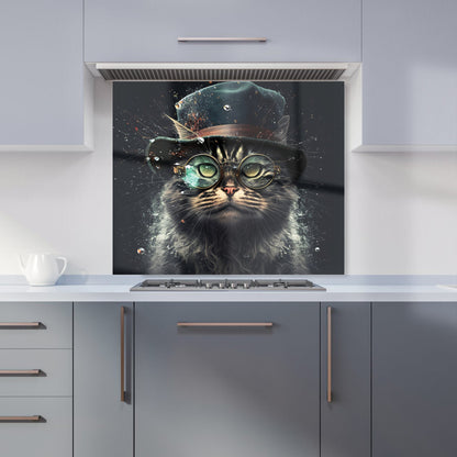 Norwegian Forest Cat Kitchen Splashback